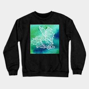 Swimming fish Crewneck Sweatshirt